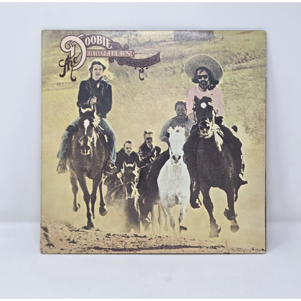 The Doobie Brothers Stampede LP Vinyl 1975 Warner Bros BS 2835 Gatefold VG